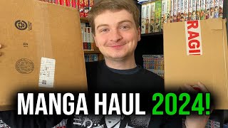 I Rescued This Manga Haul From The Void Manga Unboxing 2024