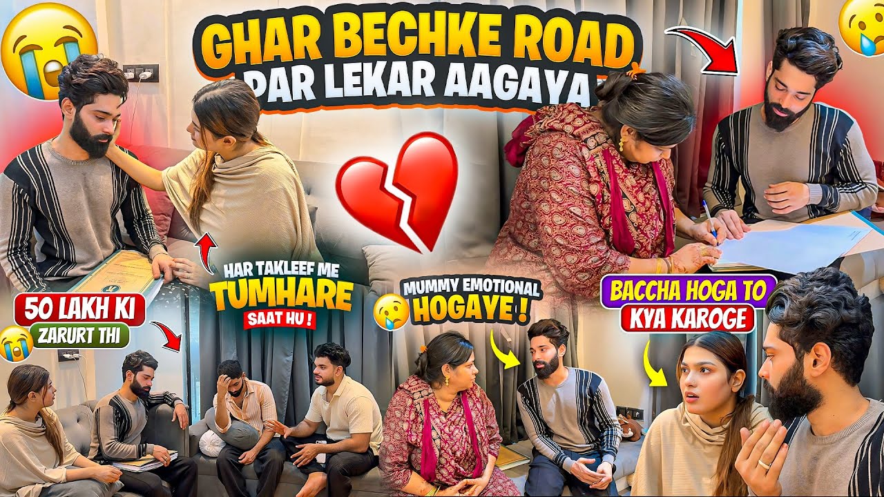 Ghar Bechke Road Par Le Aaya 😭| Prank On Ayesha , Mummy & Bilal 😂| Fokats | Abresh & Zeeshan