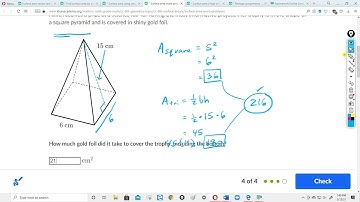 Surface area word problems : Khan Academy