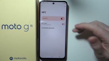 Does Motorola Moto G15 have NFC?