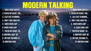 Modern Talking Greatest Hits 2024 Collection   Top 10 Hits Playlist Of All Time