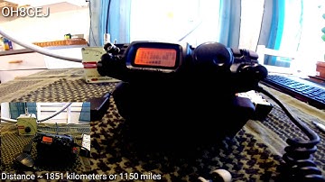 Chameleon F-Loop Kitchen QSO QRP - OH8GEJ - PI4CC