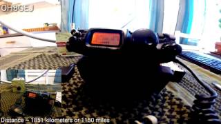 Chameleon F-Loop Kitchen QSO QRP - OH8GEJ - PI4CC
