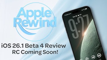 Apple Rewind-  iOS 26.1 Beta 4 Review And Where