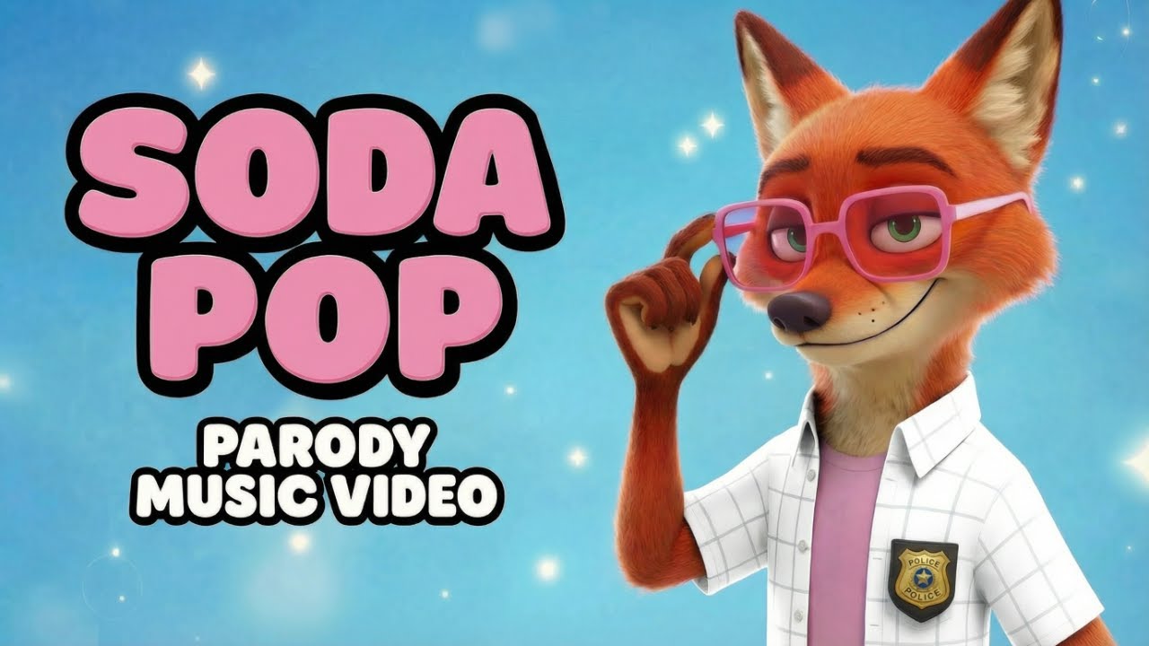 Zootopia Rapper Zootopia x Soda Pop ( Parody Music Video ) Kpop Demon Hunters - YouTube