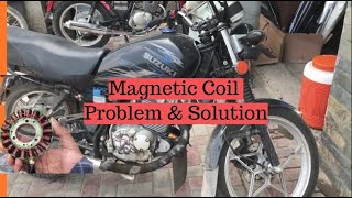 Magnetic Coil & Charging Problem Solved In Suzuki Gs 150 Se | Complete Video - Youtube