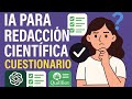 CUESTIONARIO 1 Módulo IV-Mejores IAS Para Gestión Bibliográfica