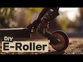 DIY E-Roller mit Hoverboardmotoren, Allradantrieb und vollgefedert!