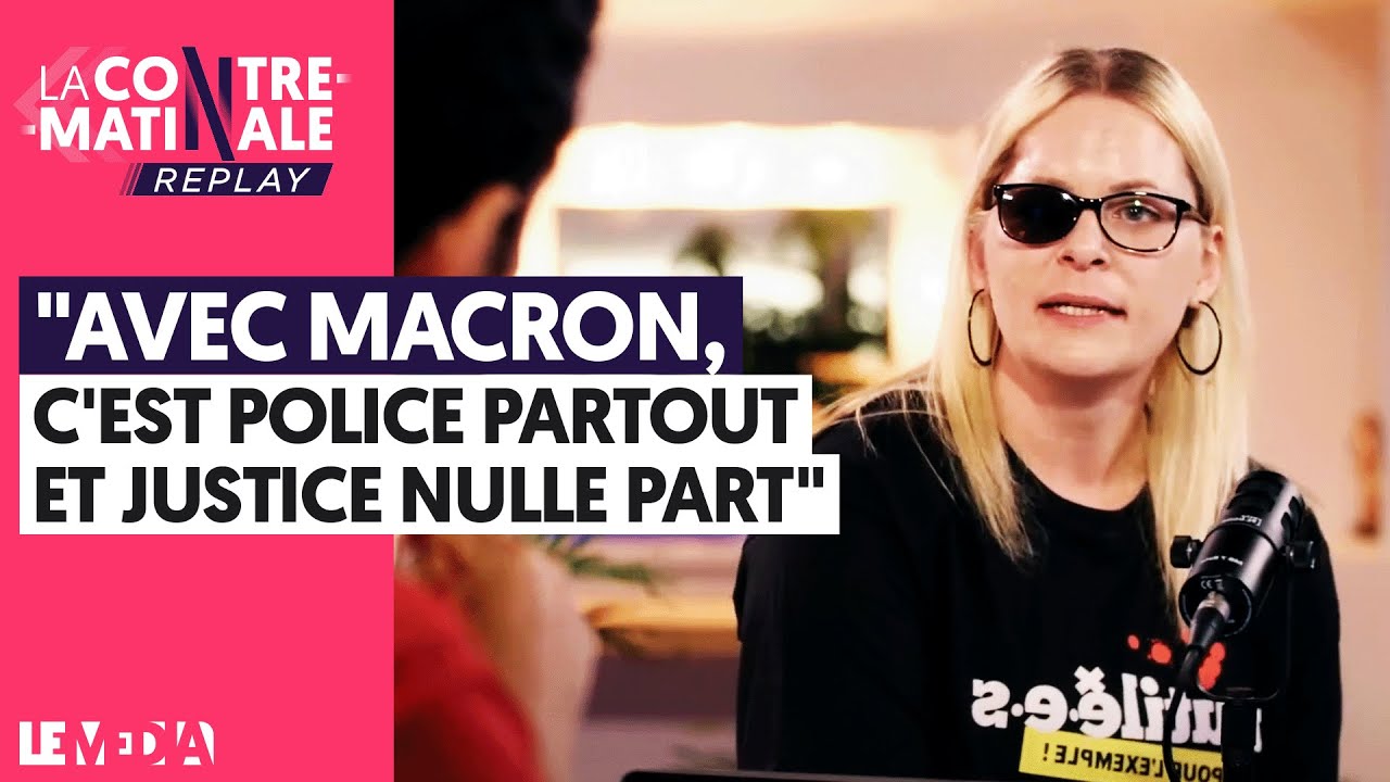 LE CRI D'ALARME CONTRE MACRON D'UNE GILET JAUNE MUTILÉE PAR LA POLICE
