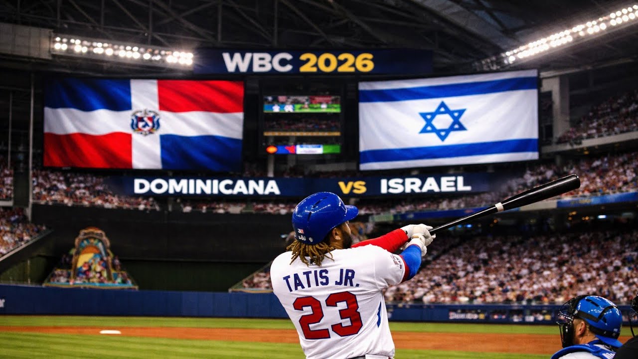 República Dominicana vs Israel WBC 2026 en MLB The Show (25) en vivo ahora