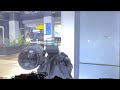 Videographer playing Call of Duty to destress.