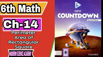 oxford new countdown Math book 6 edition Exercise 14b Area and perimeter of rectangle