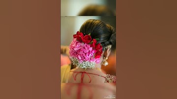 Bridal hairstyle #shorts #youtubeshorts #trending #viral #bridalhairstyle