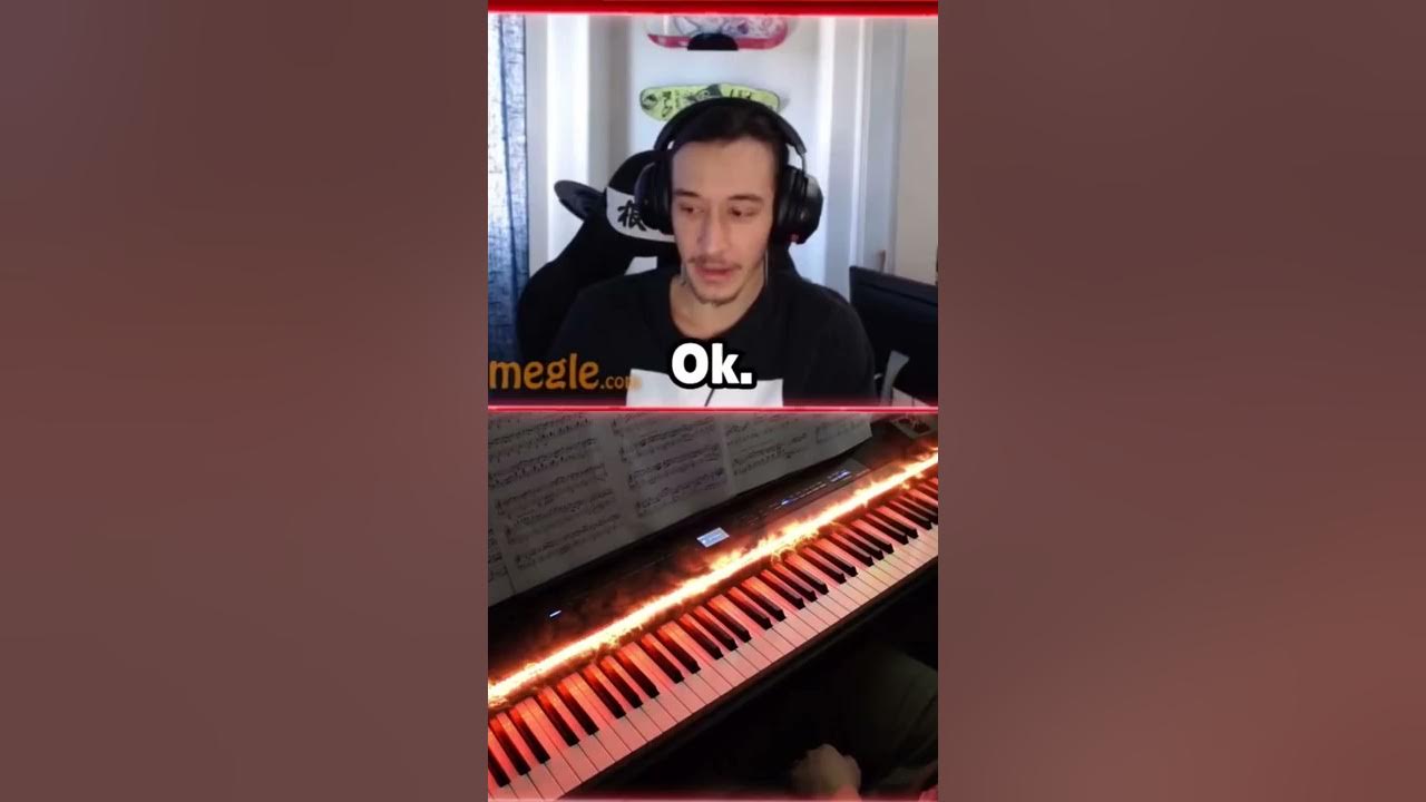 Korobeiniki piano cover by Toms Mucenieks on OMEGLE