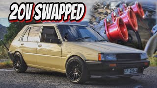 TOYOTA 20V SILVERTOP SWAPPED 1985 Conquest **THROTTLE FED** this thing moves !!