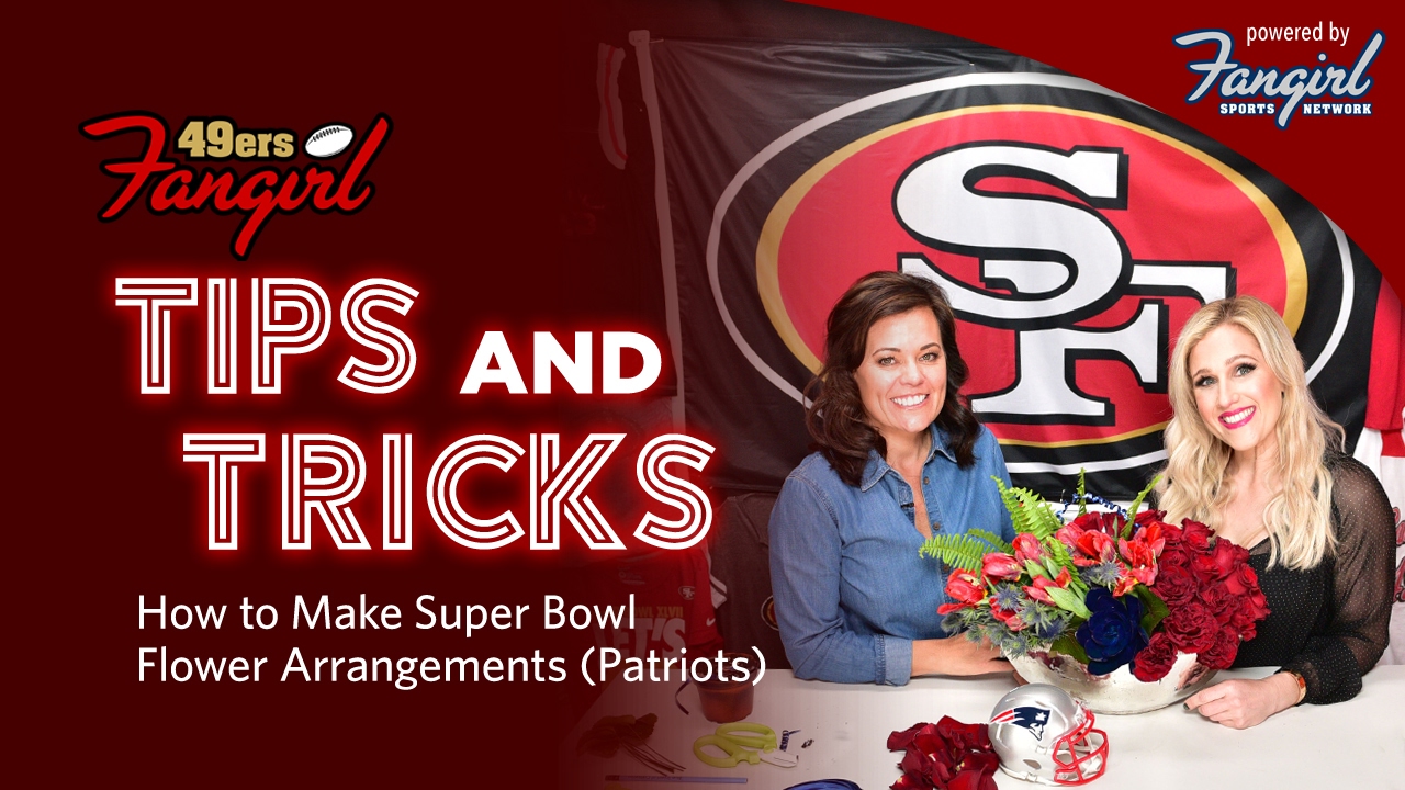 How To Make A Patriots Inspired Super Bowl Flower Arrangement Using How To Make A Patriots Inspired Super Bowl Flower Arrangement Using Team Colors 49ers Fan