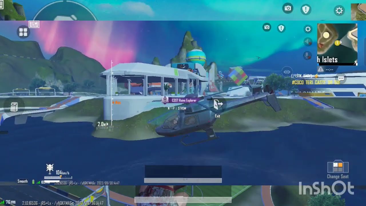 CHEER PARK 😱😱😱 HELICOPTER VIEW