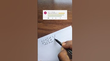 Sreyas K S , Shadow Name Writing #youtubeshorts #viral #shorts