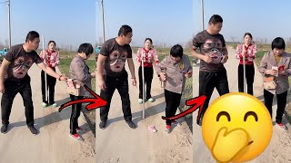 Why does this woman who does good deeds pretend to be blind? Best Funny Videos Part 57