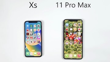iPhone 11 Pro Max vs iPhone Xs - Speed Test 2024