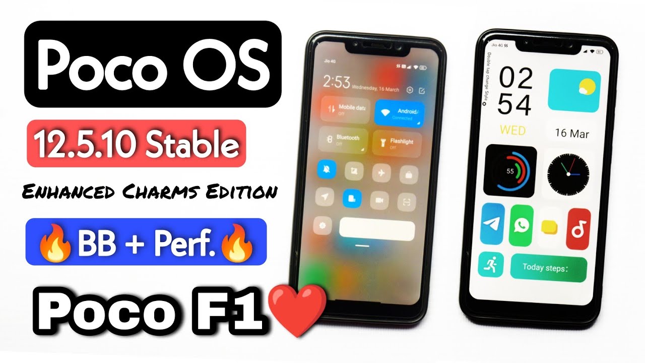 Poco Os Poco OS MIUI 12.5.10 Stable Enhanced Charms Edition for POCO F1 ...
