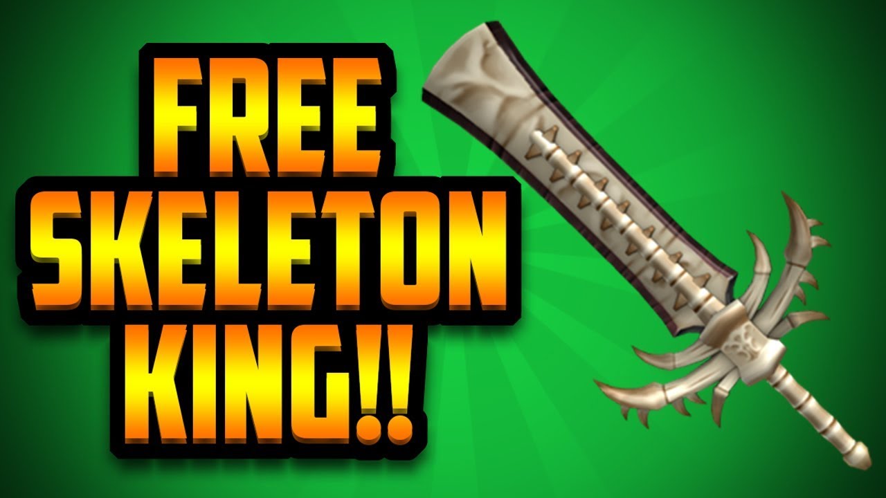 How To Get A Free Skeleton King Roblox Assassin - how to get a free skeleton king knife in roblox assassin