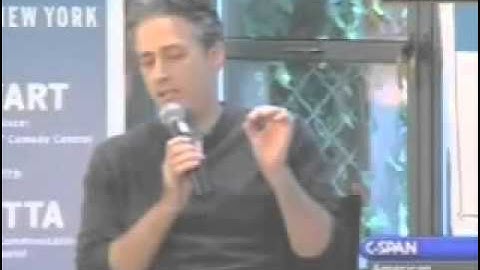 2004 Jon Stewart C-Span Interview Part 4 of 7