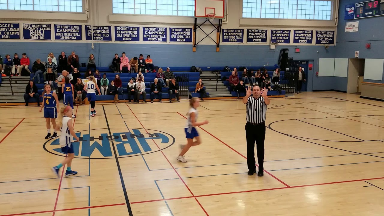 2019 12 16 HBMS Girls Basketball vs Pelham YouTube