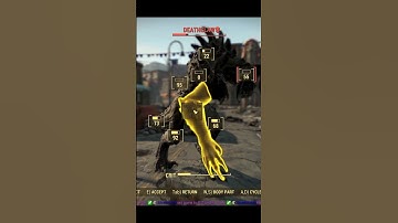 Power Armor vs Deathclaw in Fallout 4 #shorts #gaming #fallout4 #combat  #ytshorts