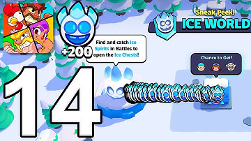 Squad Busters - Gameplay Walkthrough Part 14 - 200 Ice Spirits (iOS, Android)