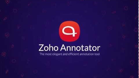 Zoho Annotator