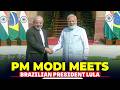 LIVE: PM Narendra Modi meets Brazilian President Lula at Hyderabad House | India- Brazil relations