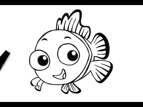 Comment Dessiner Nemo Le Monde De Dory Youtube