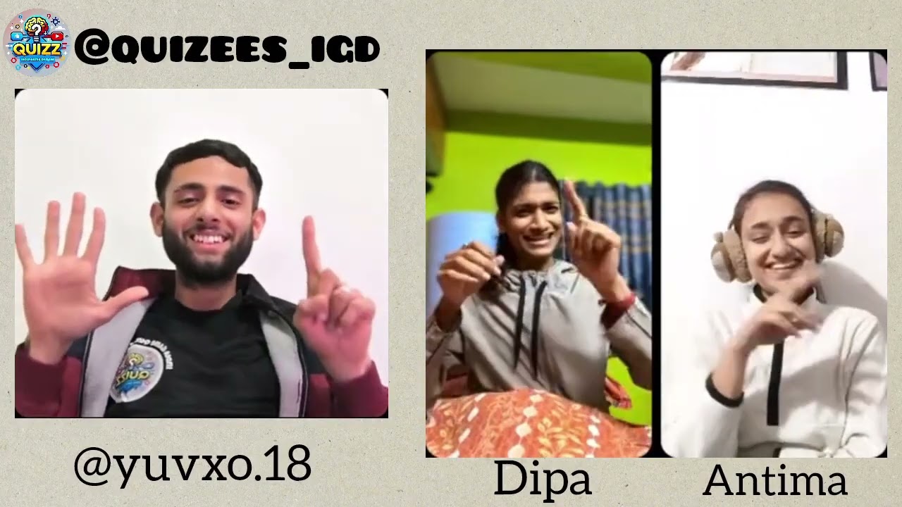 We enjoyed with quizzes 🎯🤝😂