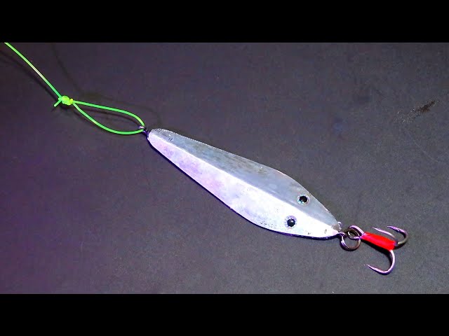 TOP 6 knots for fishing to tie a spoon 