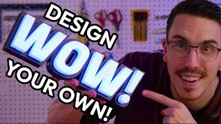 How To Design An LED Sign For 3D Printing!