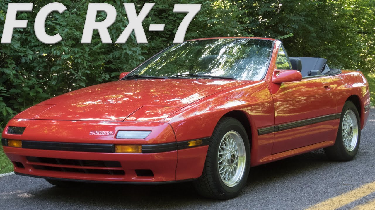 1988 Mazda Rx 7 Convertible Fc W 9k Miles Full Tour Start Up And Test Drive