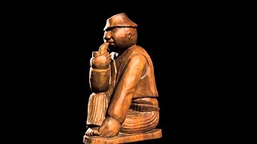3D Scan: Wooden Statue