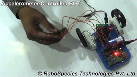Accelerometer Controlled Bot