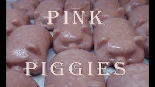 Making Pink Piggies (Organic Lard & Goat Milk) Soap