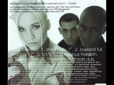 Shiva — Shiva - Freedom (BT's Conscious Freedom Mix) Full version