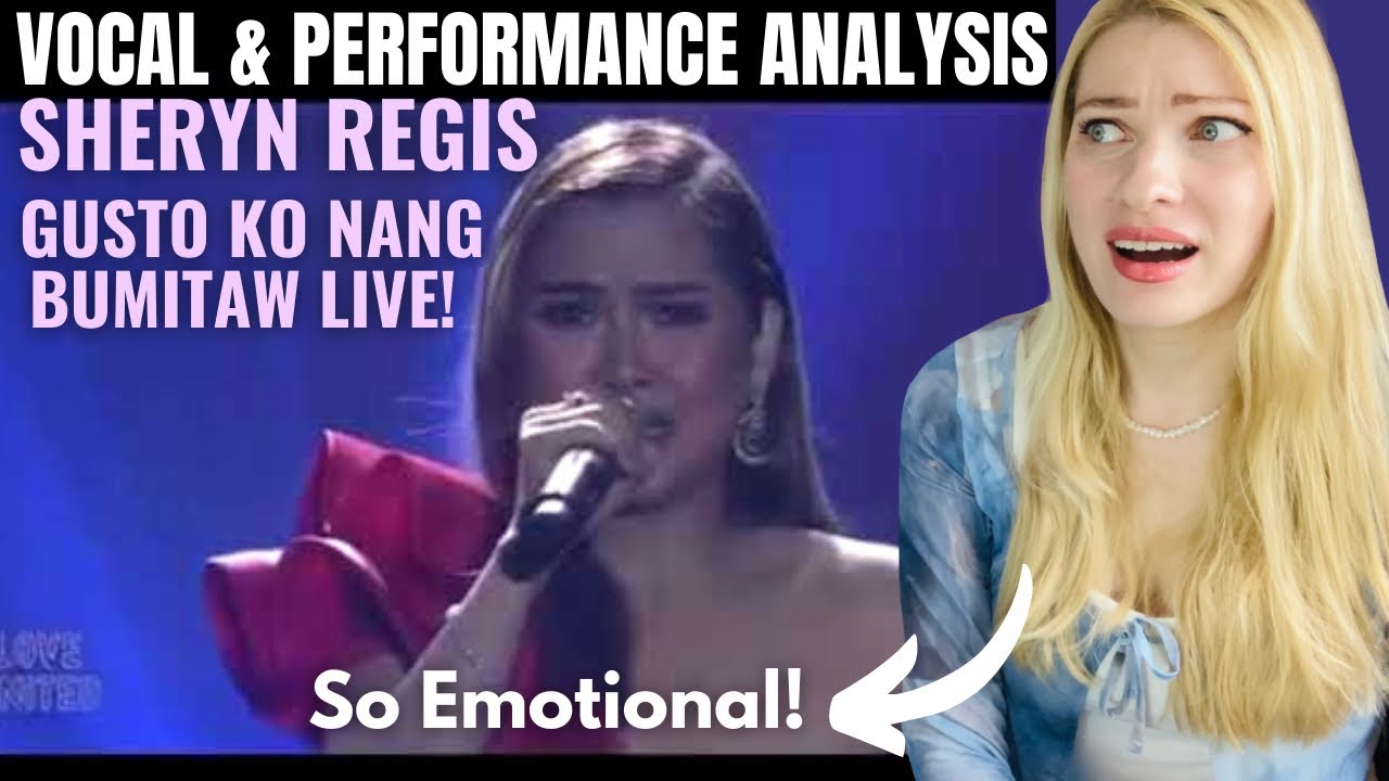 Vocal Coach Reacts: Sheryn Regis ‘Gusto Ko Nang Bumitaw’ Live Analysis!