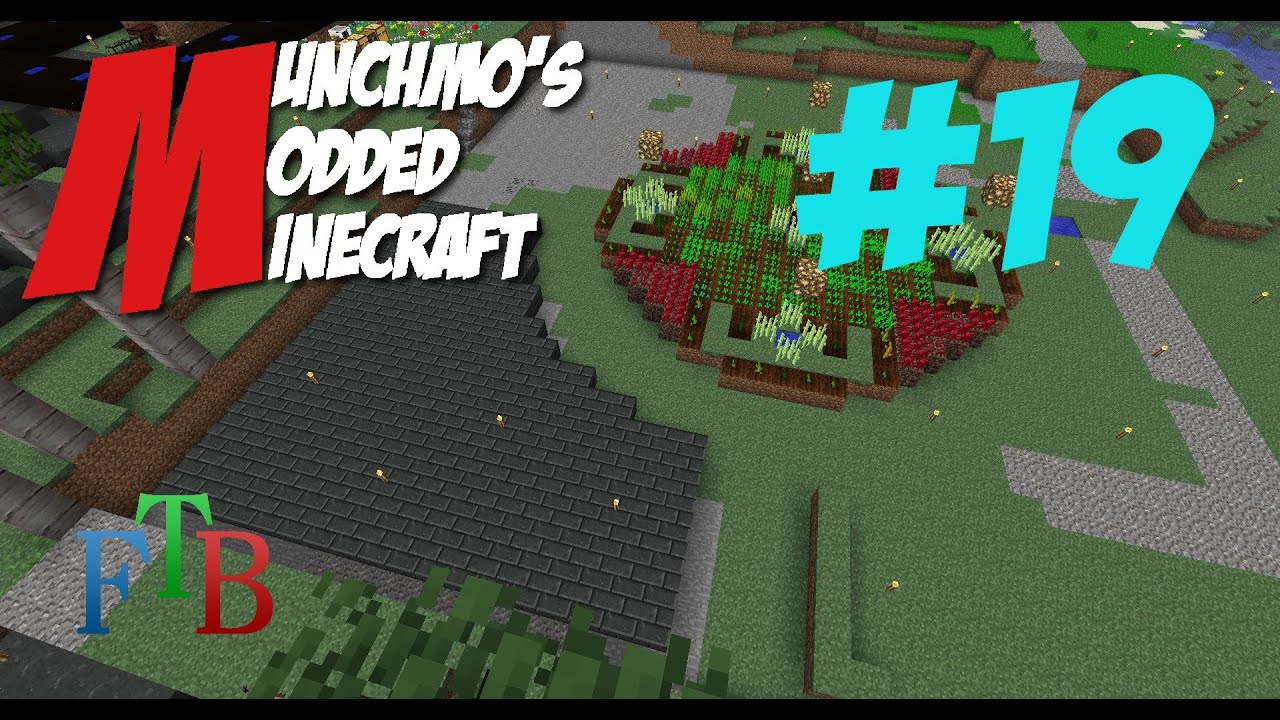 Munchmo's Modded Minecraft E19 - Magical Garden