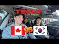 🇨🇦 테슬라와 함께하는 삶, 캐나다 vs 한국 🇰🇷 #테슬라 #전기차 #전기차충전소