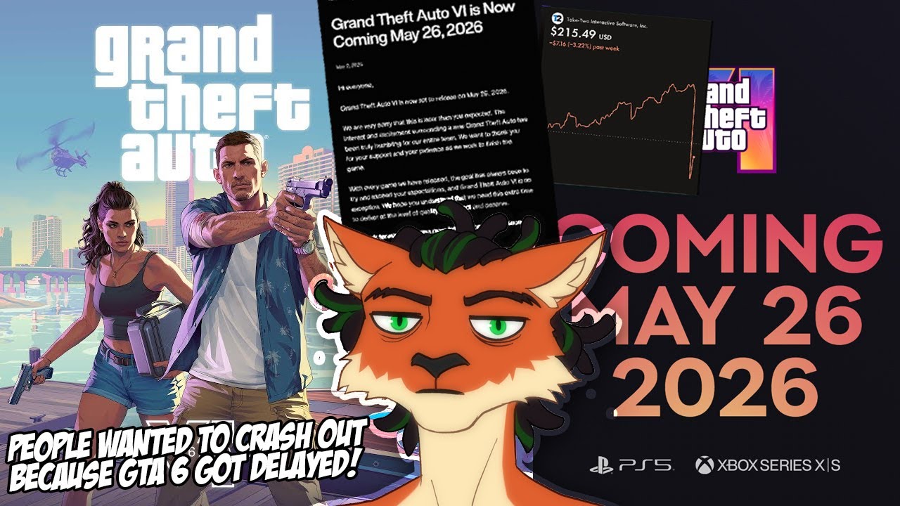 PEOPLE WANTED TO CRASH OUT BECAUSE GTA 6 GOT DELAYED I Knew It Was 