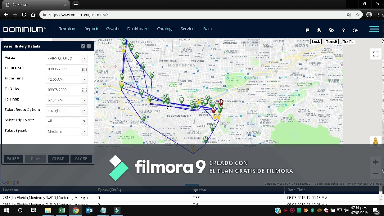 video phone é a continuação de telephone Introducción a Dominium web