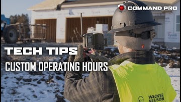 COMMAND PRO TECH TIP | Custom Operating Hours Feature