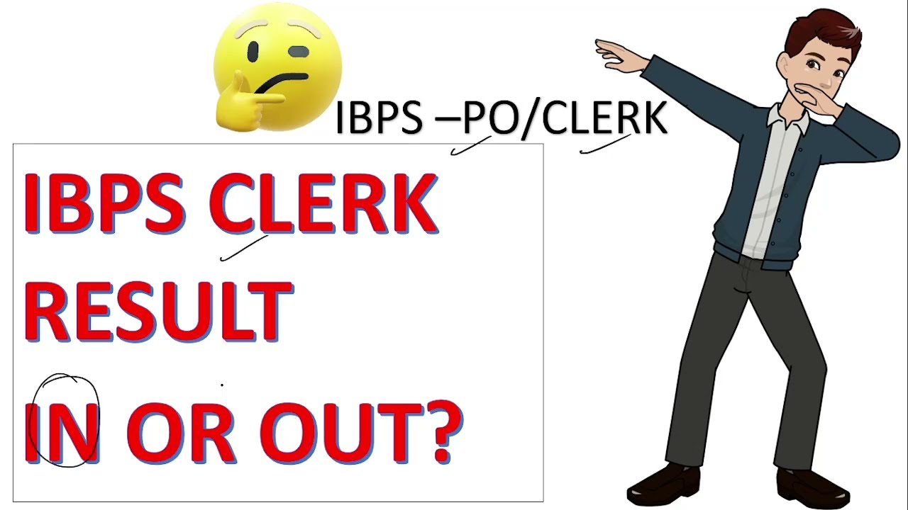 MY IBPS CLERK RESULT | IN OR OUT?| 