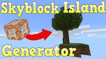 How To Make A Skyblock Island Generator With Commands