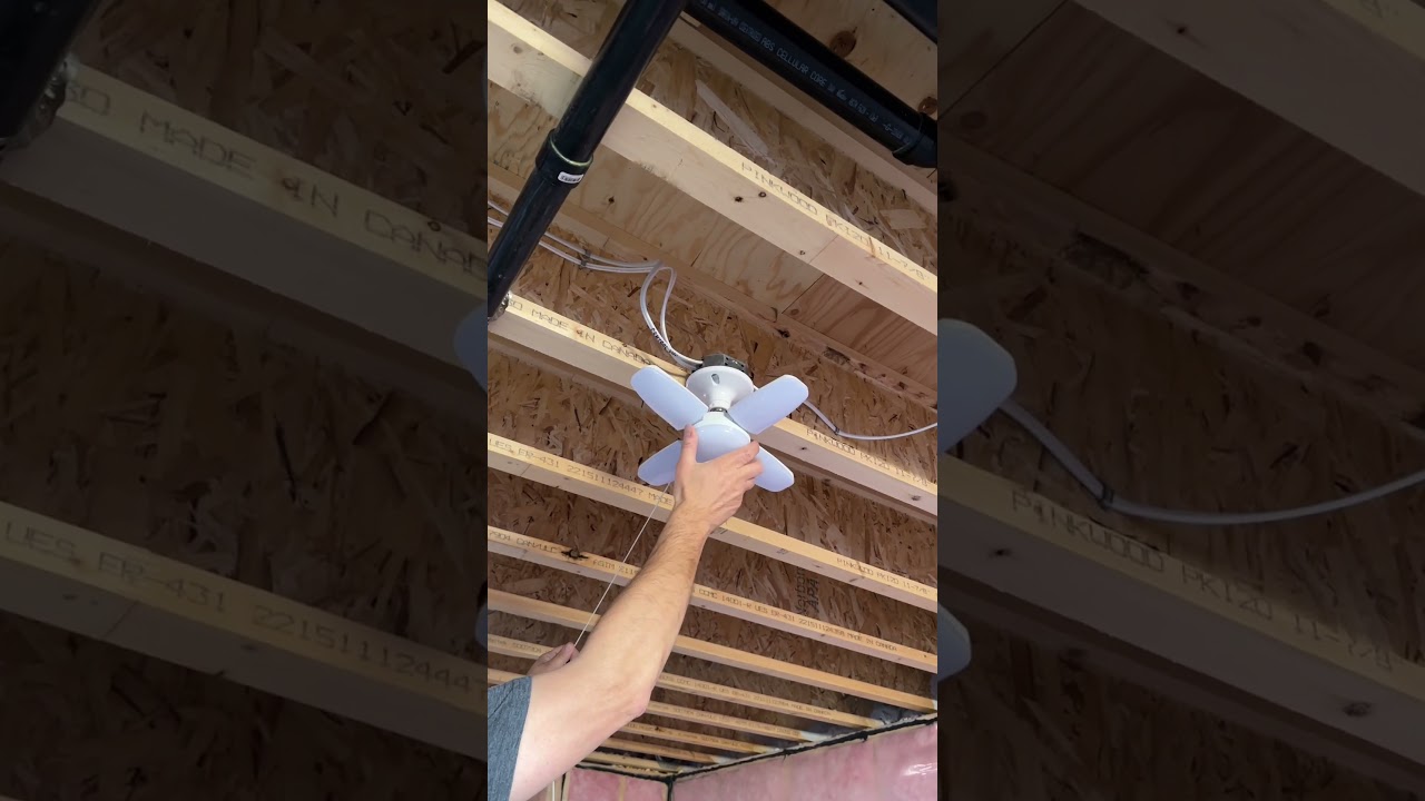 The Best Light For Basement Or Garage!